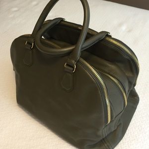 Charles Jourdan Military Green handbag