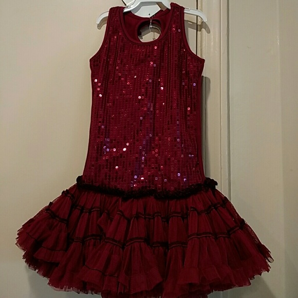 New Ooh la la Couture 4T sequin tulle twirl dress