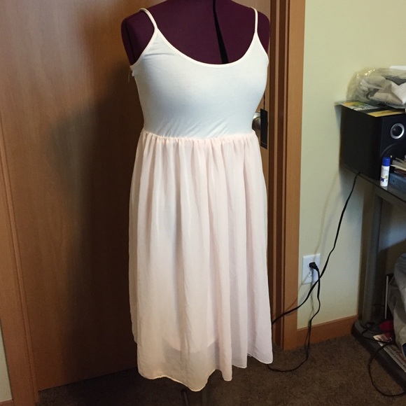 Blush pink dress