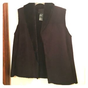 Furry lined vest by Lauren