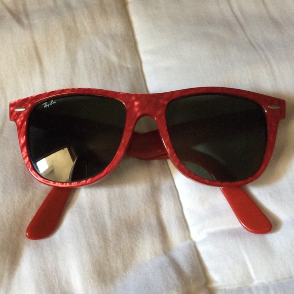 Ray-Ban Accessories - Ray Ban Red Wayfarers