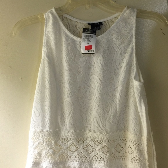 Rue 21 white maxi dress