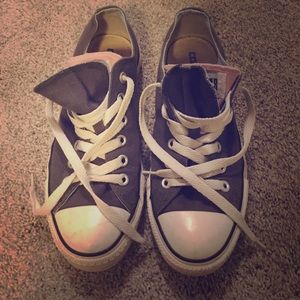 7.5 Woman's Grey and Pink Converse