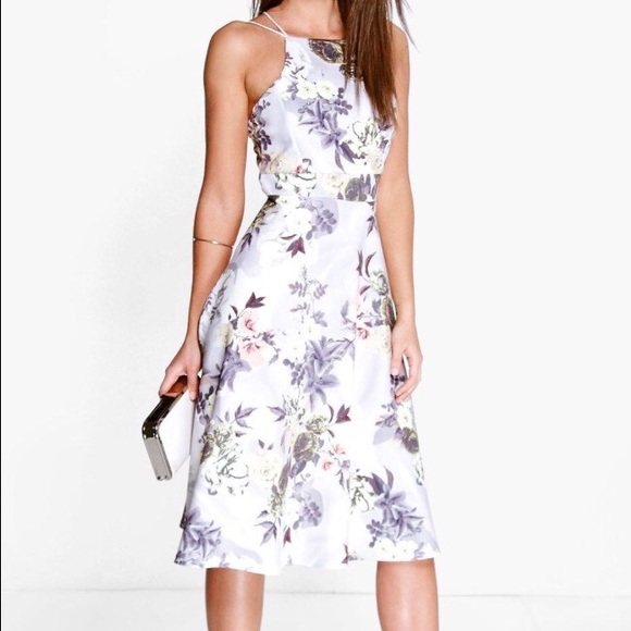 ‼️NWT‼️ mina floral print strappy skater dress.