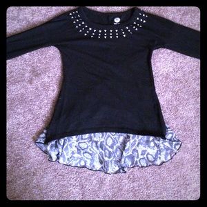 Girls size 7/8 dress top
