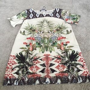 Zara patterned dress