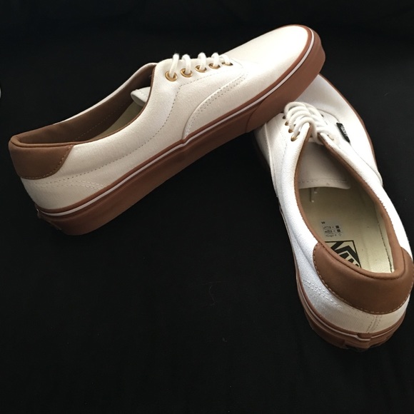 Men's White Vans