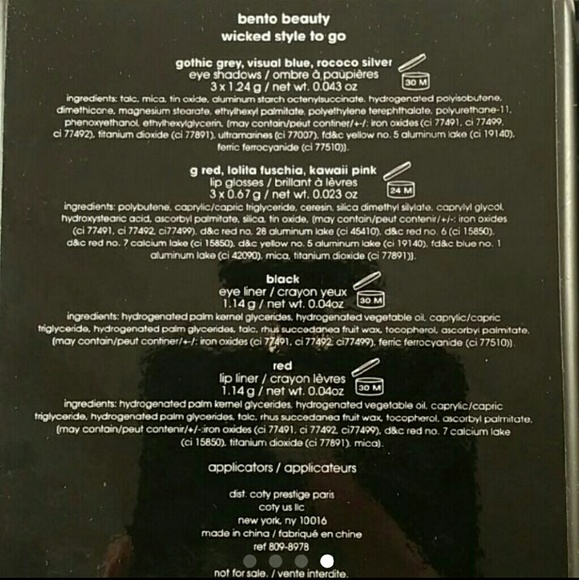 New Harajuku bento beauty 15 pieces set (NFS) - Picture 4 of 4