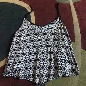 Black/white Crop top from Target