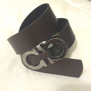 Men's Salvatore Ferragamo belt (reversible)
