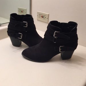 Express Black Booties