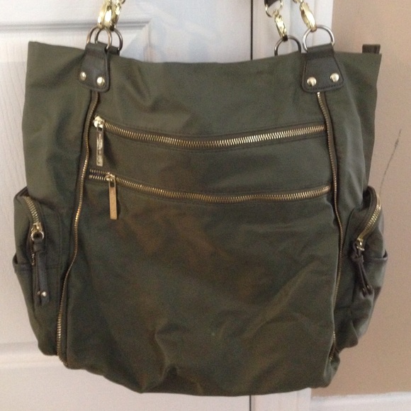 Olivia joy hunter green bag!