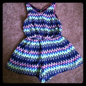 Gently used girls romper