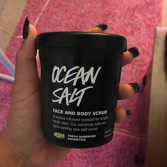 Ocean Salt Scrub.