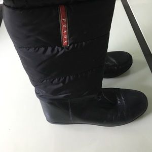 Prada boots - cold weather