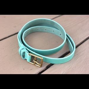 J.Crew Blue Belt size L