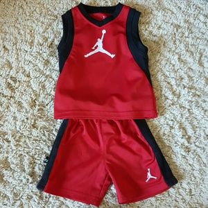 Baby Boy's Jordan Basketball Set