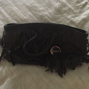Small fringed purse
