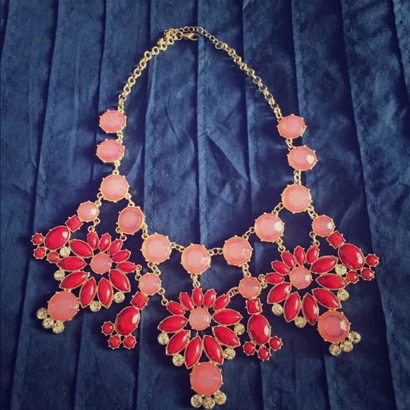 Red Statement Necklace