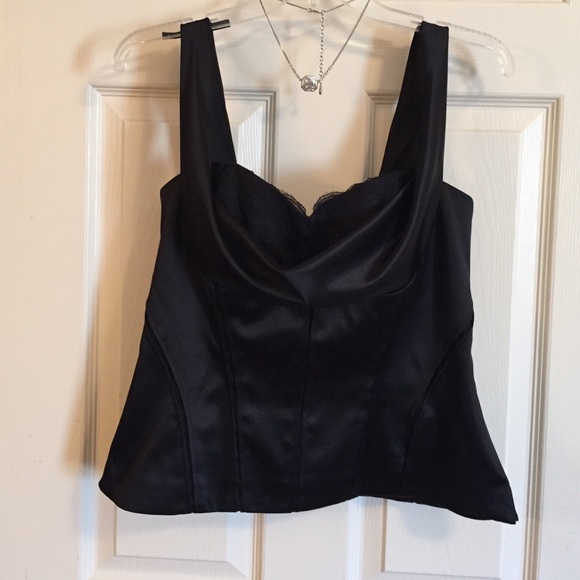 White House Black Market Corset Top