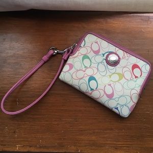 Coach wristlet