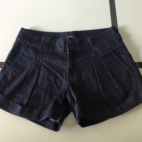 7 for All Mankind denim shorts