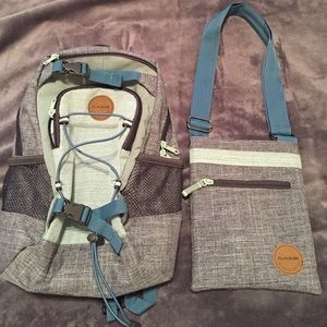 Dakine backpack and side bag