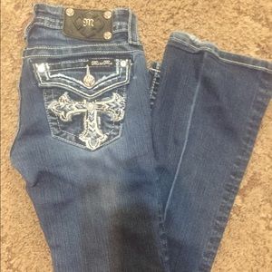 Size 26 X 33 miss me bootcut!