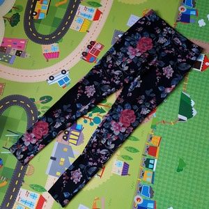Express floral print leggings, size XS