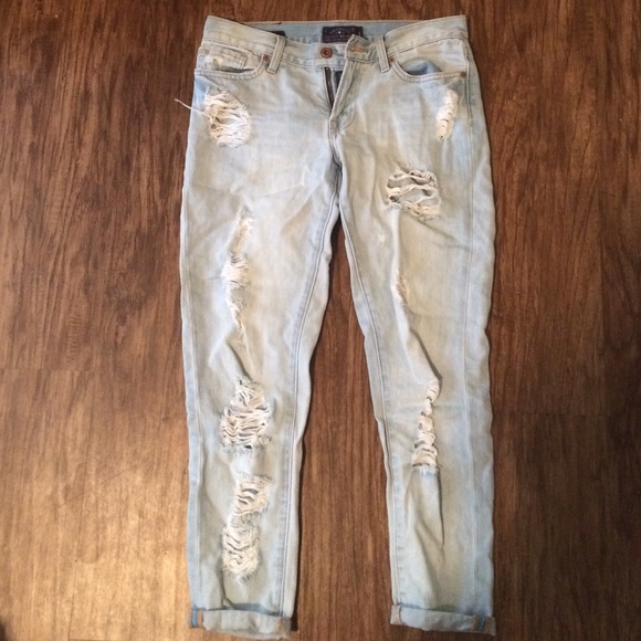 Lucky Brand Denim - Lucky Brand Boyfriend Jeans "sienna cigarette"