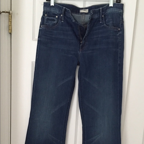 Mother Denim Mellow Drama flare jeans in Stardust