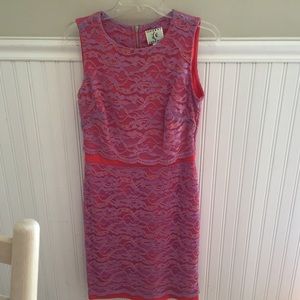 Bundles of 3, 30% off! Neon lace cocktail dress