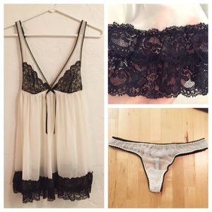 NWOT Victoria's Secret bridal negligee