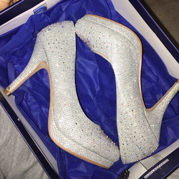Sparkly heels