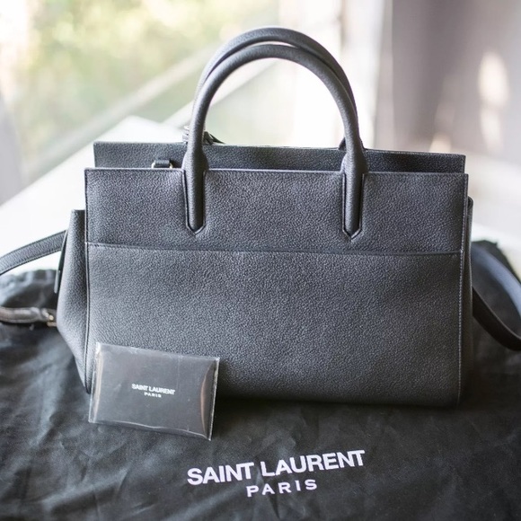 Saint Laurent Cabas Rive Gauche Satchel Small - Picture 2 of 4