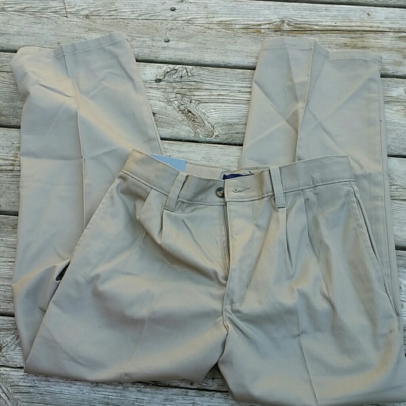 Basic Editions Boys Uniform Khakis 10 Regular  NWT - Picture 1 of 4