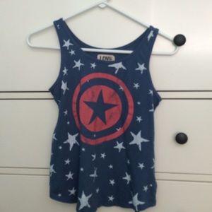 Captain America tank top