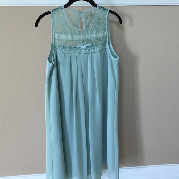 BCBG Generation laced trimmed dress