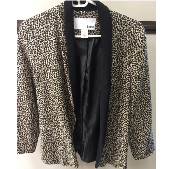 Bar III Jackets & Blazers - Bar lll | Animal Print Blazer
