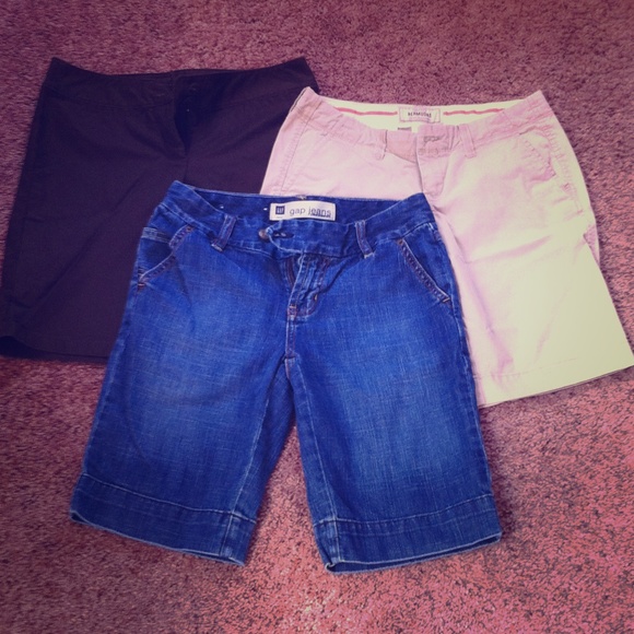 Bundle of 3 Bermuda shorts