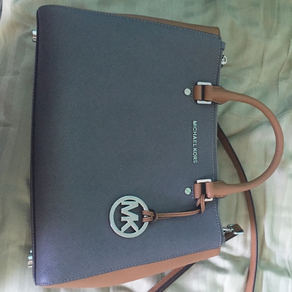 NWOT authentic Michael Kors color block satchel