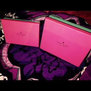 Kate Spade wallet and small handbag gift boxes <3