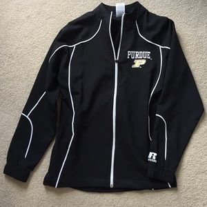 Lightweight Purdue jacket from Russell Athletic