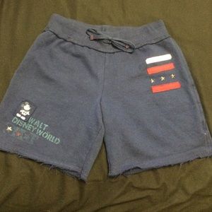Navy blue Mickey shorts