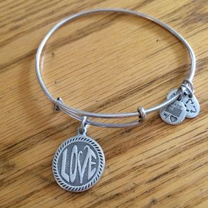 Alex and Ani Love Bangle