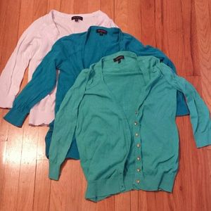 Limited Brand 3/4 Sleeve Cardigans Bundle