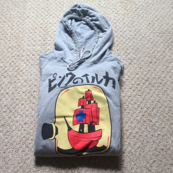 Pink + Dolphin hoodie