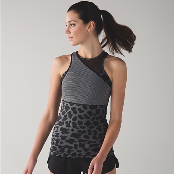 Lululemon mixed print top