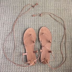 Madewell Boardwalk Lace-Up Sandal