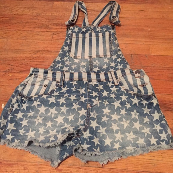 Stars and Stripes Overalls